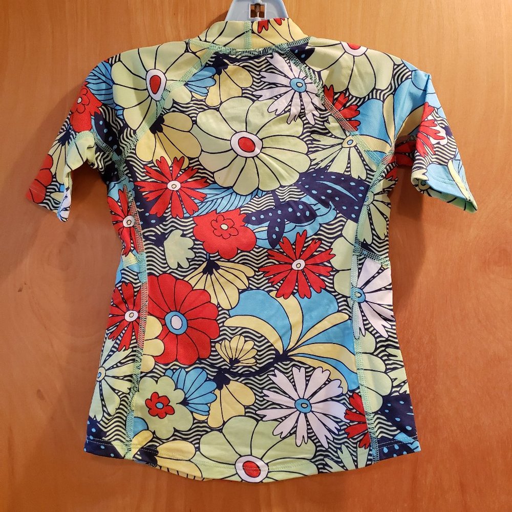 REI Swim Top/Rashguard Girls Size XXS 4-5 - Picture 2 of 8